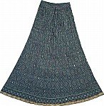 Summer Crinkle Long Skirt