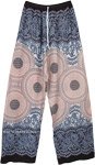 Free Spirit Mandala Printed Wide Leg Boho Pants