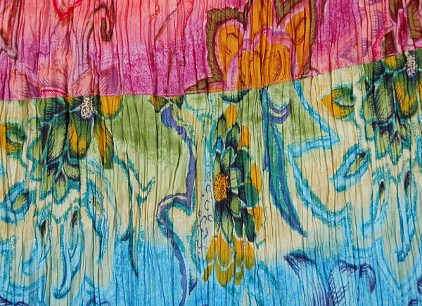 Timeless Colors Crinkle Summer Cotton Long Skirt XL