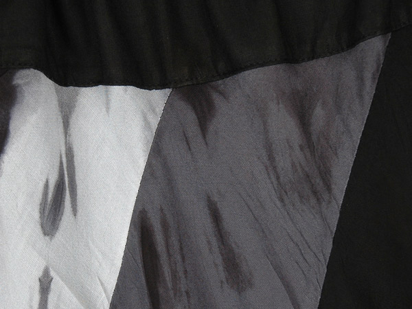 Tie Dye Mystic Monochrome Skirt with Drawstrings