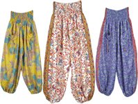 Nathan Trouser with Smocked Waist and Closed Ankle - Assorted Pack Of 3