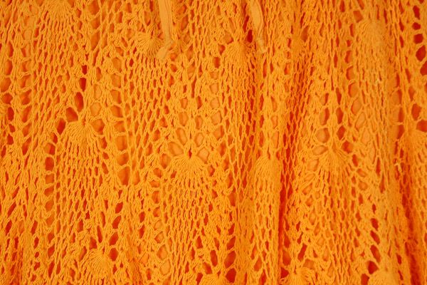 Orangina Handmade Crochet Long Skirt