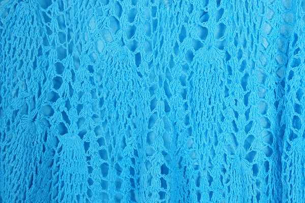 Blue Skies Plus Size Cotton Crochet Long Skirt