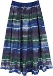 Night Mist Tie Dyed Long Skirt