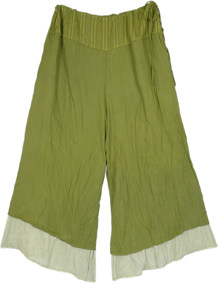 Fern and Sage Stylish Cotton Wide Leg Pants