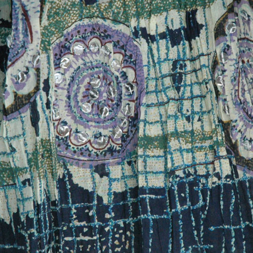 Bohemian Long Skirt w/ Sequins