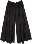 Ebony Dreams Wide Leg Palazzo Pants