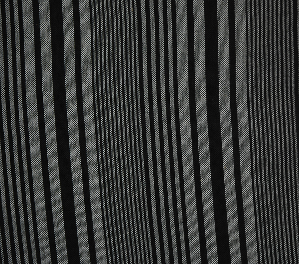 Grey Black Striped Harem Pants with Pockets