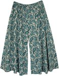 Sea Green Paisley Flow Palazzo Pants