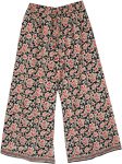 Summer Strawberry Fields Straight Fit Cotton Printed Pants