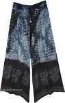 indigo Skies Flowy Hippie Tie Dye Long Pants