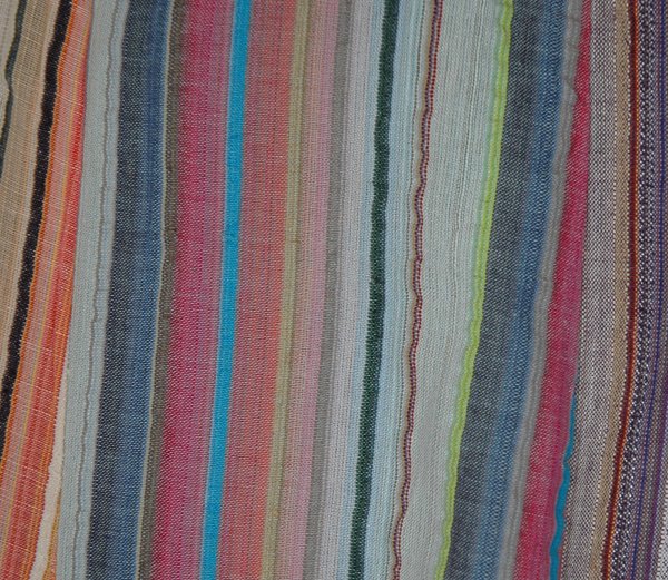 Festival Striped Pants with Hippie Style Waist