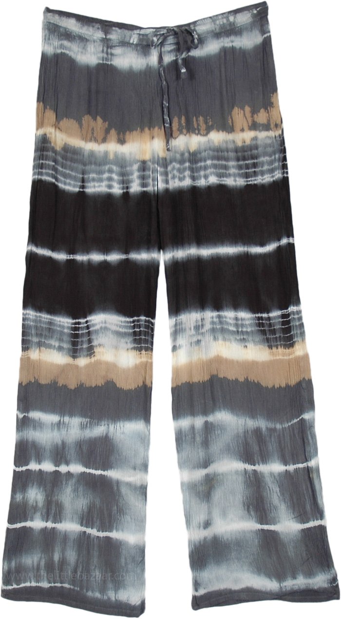 Midnight Waves Tie Dye Straight Leg Lounge Pants