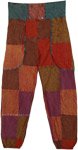 Circus Tricks Boho Unisex Patchwork Harem Pants