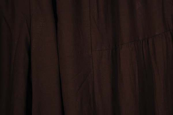 Caramel Mocha Solid Rayon Harem Trousers