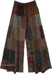 Goblin Cotton Carpet Bohemian Long Patchwork Pants