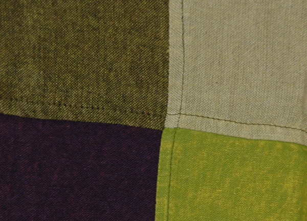 Pastel Foliage Bohemian Patchwork Box Pocket Pants