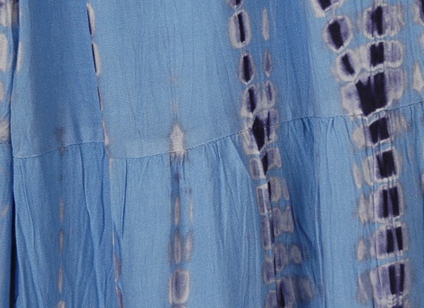 Coolant Sky Blue TieDye Split Skirt Pants