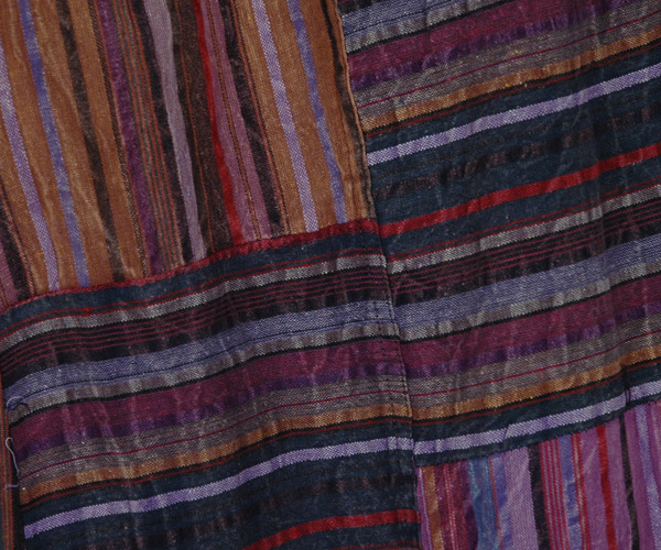 Lavender Dreams Striped Patchwork Harem Pants