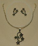 Black Costume Jewelry Set