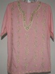 Bohemian Boho Hand Embroidery Tunic Shirt