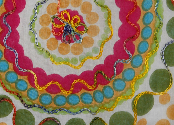 Wildflower Mandala Vibrant Summer Dress