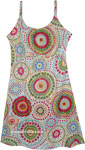 Wildflower Mandala Vibrant Summer Dress