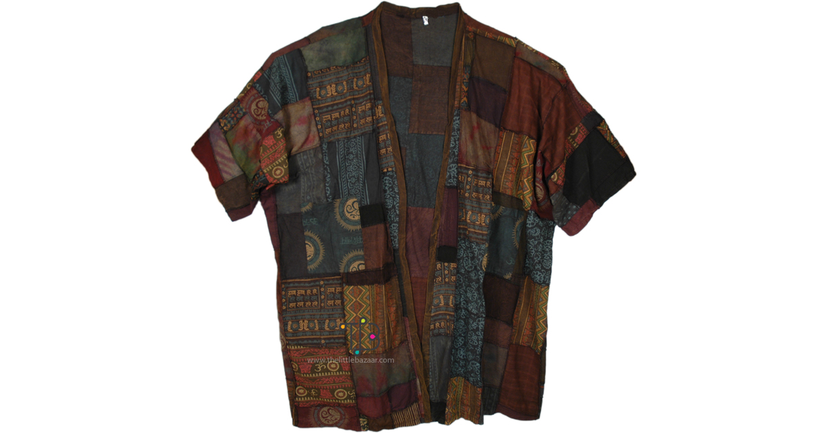 Boho Bourgeoise Patchwork Large Kimono Duster | Dresses | Multicoloured ...