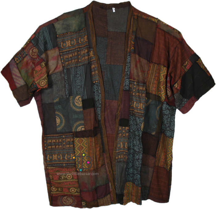Boho Bourgeoise Patchwork Large Kimono Duster