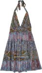 Fest Night Halter Short Summer Dress