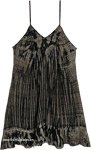 Shadow Earth Tie-Dye Summer Mini Dress