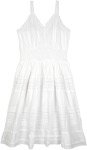 Whimsical White Lace Sundress