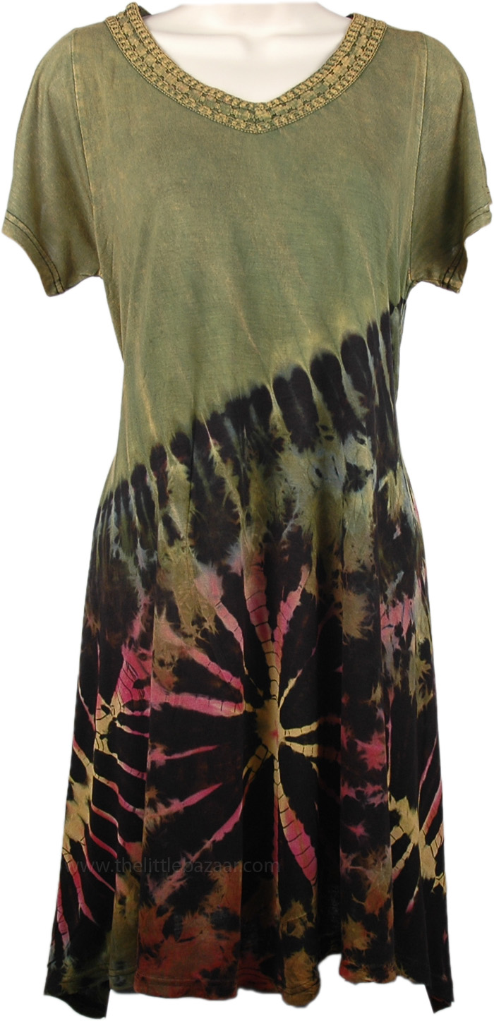 Clay Creek Short Tie Dye Dress