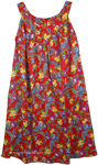 Rasputin Floral Colorful Cotton Dress