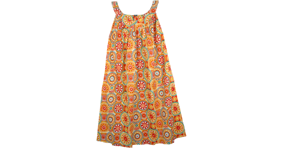 Sunshine Hawaii Muumuu Dress | Dresses | Orange | Sleeveless, Misses ...