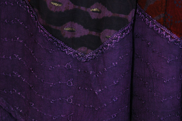 Amethyst Nomad Patchwork Festival Maxi Dress