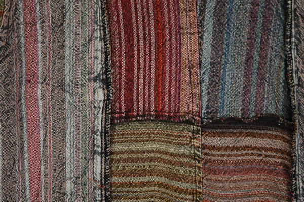 Sage Rose Artisan Woven Patchwork Overalls