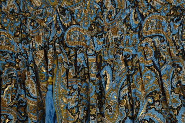 Paisley Paradise Backless Halter Short Dress