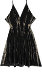 Onyx Drift Cotton Tie Dye Mini Sundress