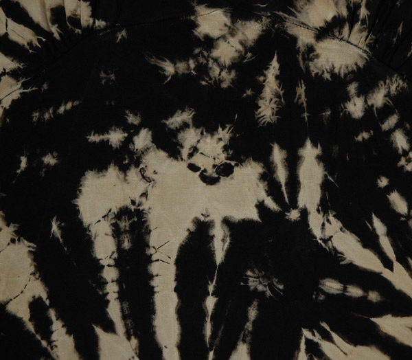 Onyx Cream Nymph Tie Dye Boho Pixie Dress