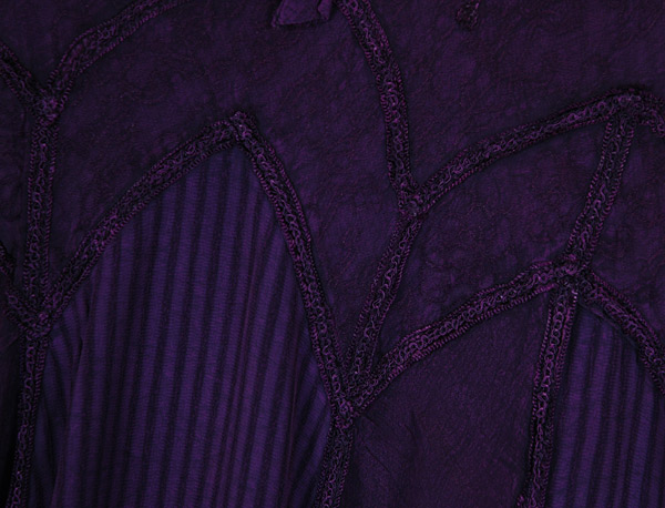Plus Size Amethyst Maiden Renaissance Maxi Dress
