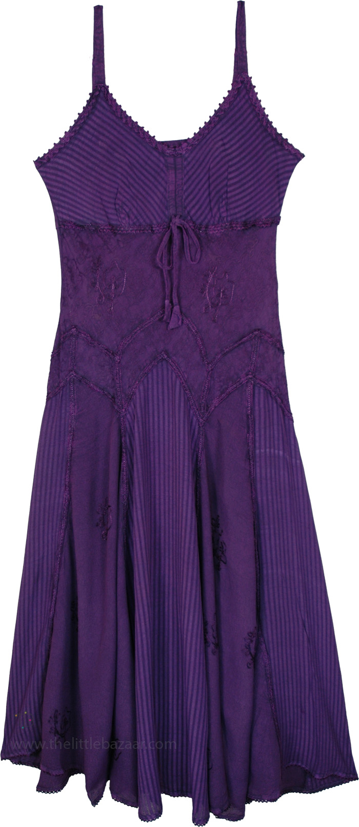 Plus Size Amethyst Maiden Renaissance Maxi Dress