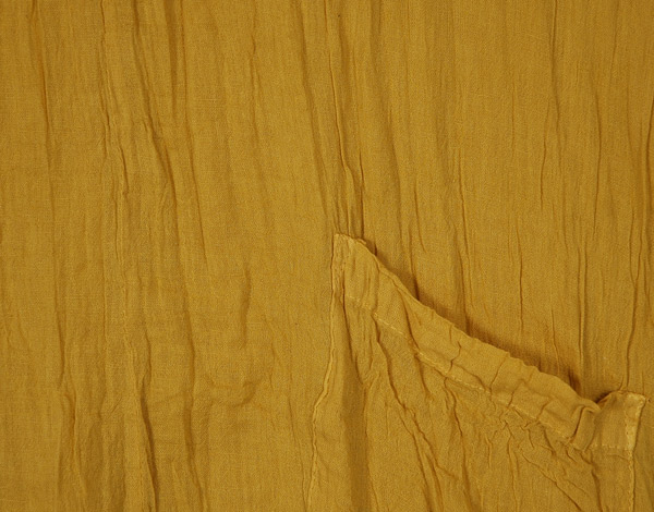 Turmeric Fields Layered Midi Cotton Dress
