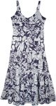 Fun Island Printed Cotton Tiered Summer Dress