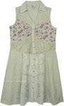 Easy Breezy Sleeveless Dress Vintage Charm [7268]