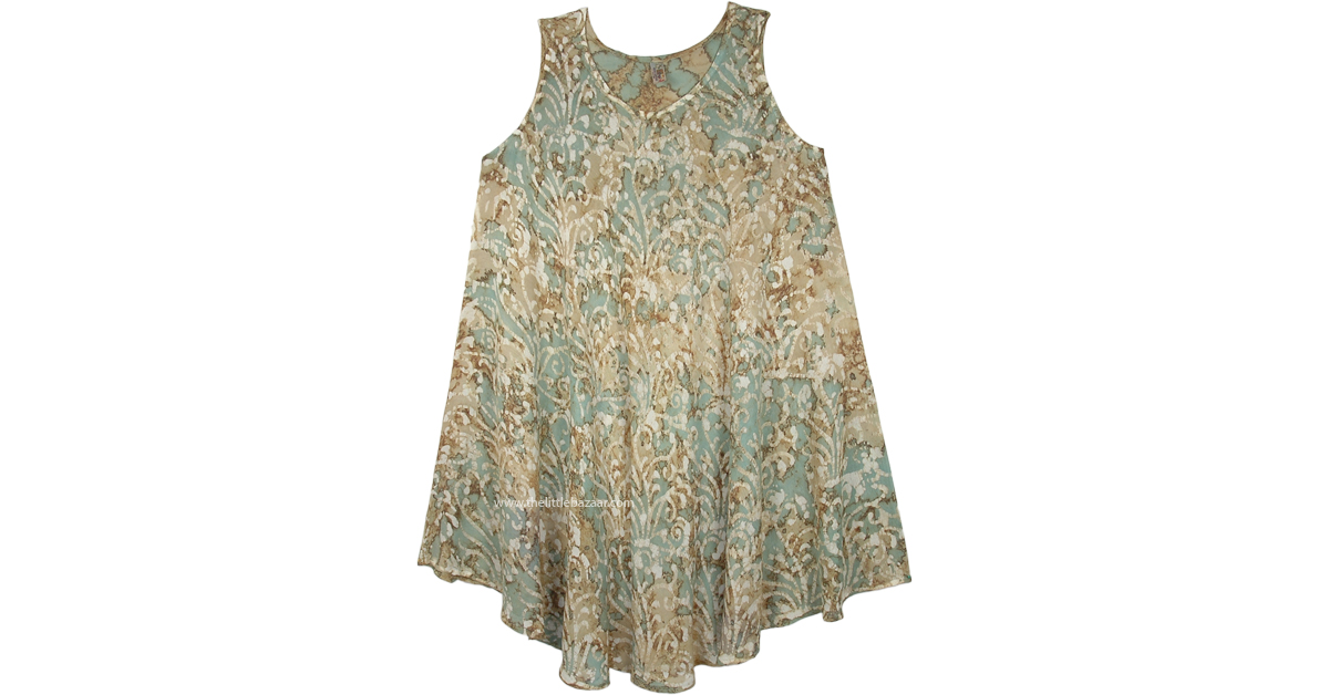 green sundress plus size