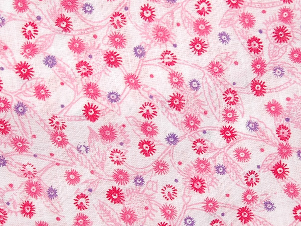Summer Floral Pink Tulip Casual Womens Night Wear