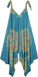 Boho Tie Dye Jumpsuit Dress Women Overall Loose Fit [7847]