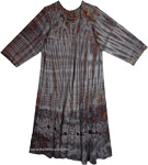 Smokey Shadows Tie Dye Maxi Dress