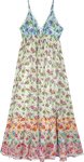 The Secret Garden Sleeveless Cotton Long Dress